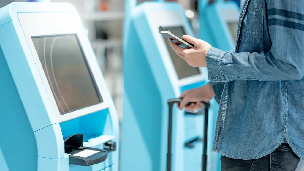 Self checkin kiosk